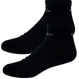 Men's Underwear & Socks: Umbro Mens Trainer Ankle Socks - Black - 1 Pack of 3 Pairs - EU 39-42