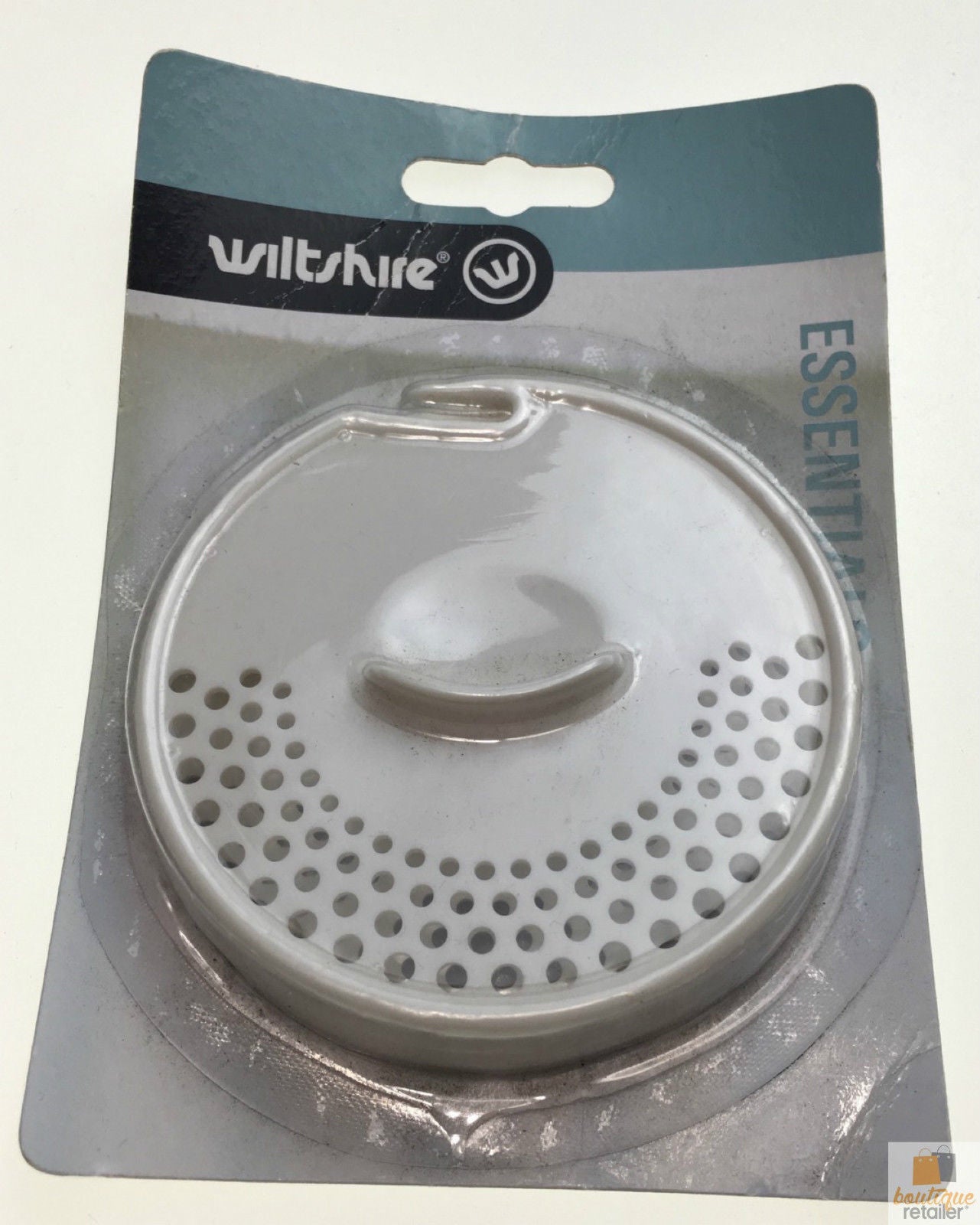Kitchen Utensils: Pack of 2 WILTSHIRE Essentials Can Strainer with Ring Pull Hook Quality Colander