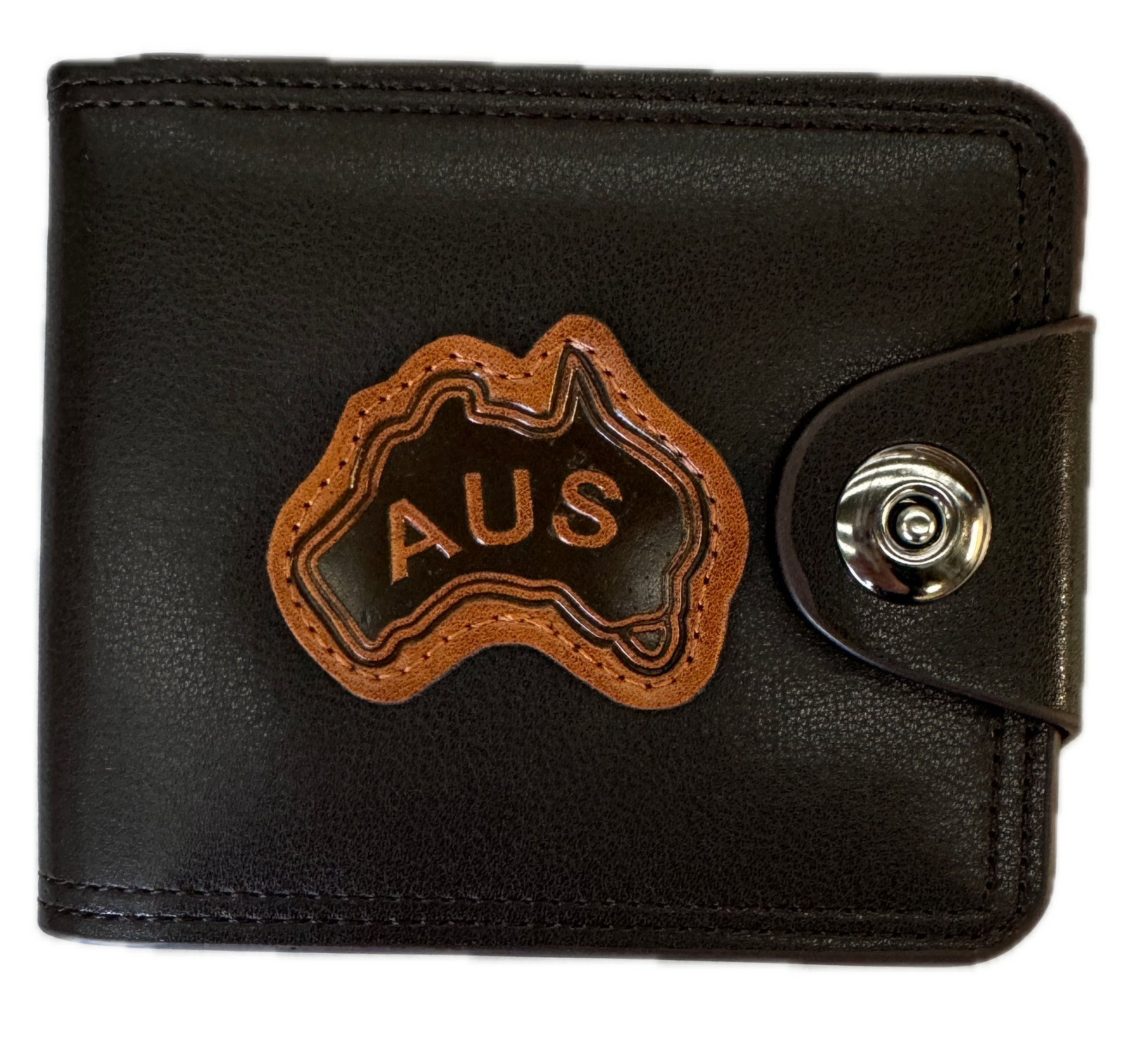 Men's Accessories: Souvenir Wallet Australia Classic AUS in Brown