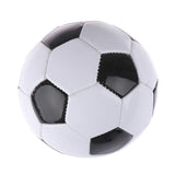 Soccer & Soccer Accessories: Classic Soccer Ball Football Training Standard Size 5 - Black/White