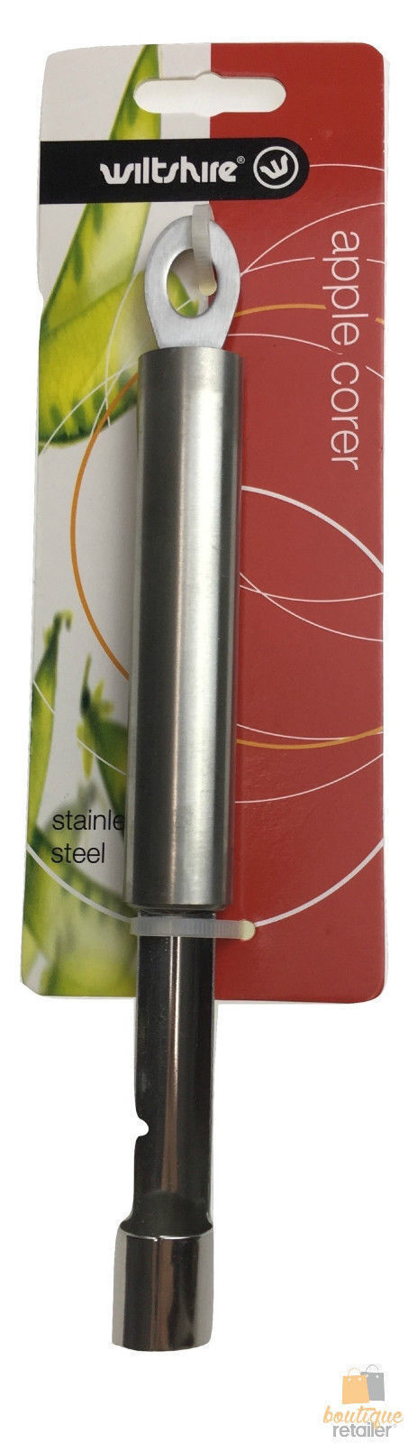 Kitchen Utensils: WILTSHIRE APPLE CORER Fruit Vegetable Cutter Slicer Tool Stainless Steel W3193