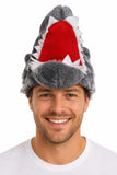 WOLF HAT Funny Party Costume Adult Childrens Animal Fancy Dress Halloween Cap