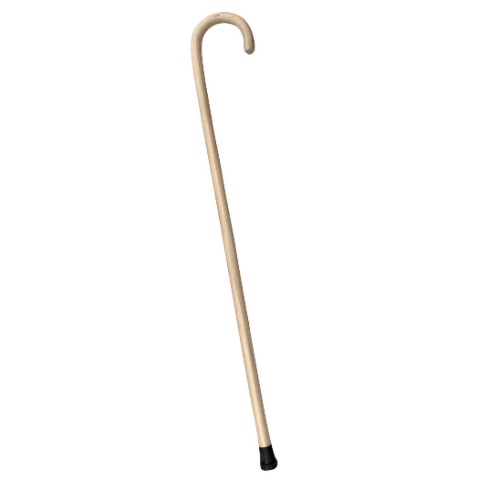 Supports & Braces: 93cm WOODEN WALKING STICK Wood Cane Pole Carved Varnished Deluxe Sturdy - Beige