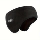 Men's Hats & Caps: Warm Mens Winter Earmuffs Ear Cover Protection Running Headband in Black