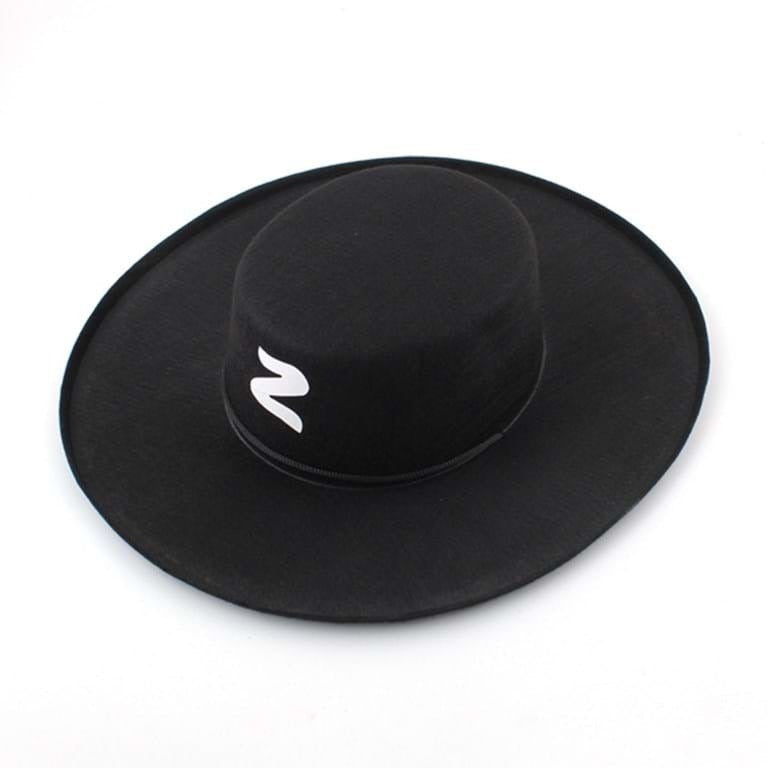 Costumes & Accessories: Zorro Hat Spanish Bandit Adult/Children Costume Party Halloween Dress