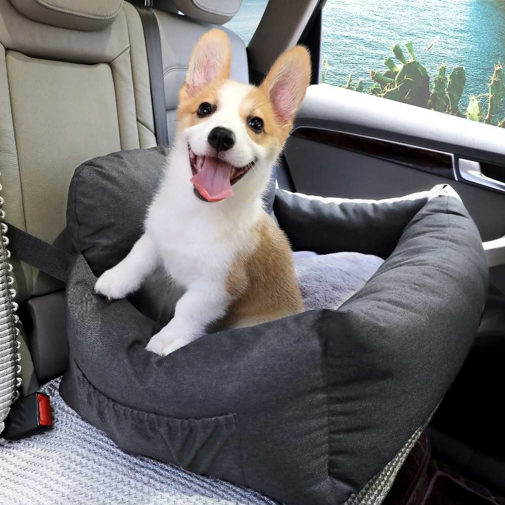Cat Carriers & Crates: Premium Dog Booster Seat for Medium Pets