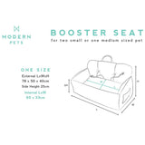 Cat Carriers & Crates: Premium Dog Booster Seat for Medium Pets