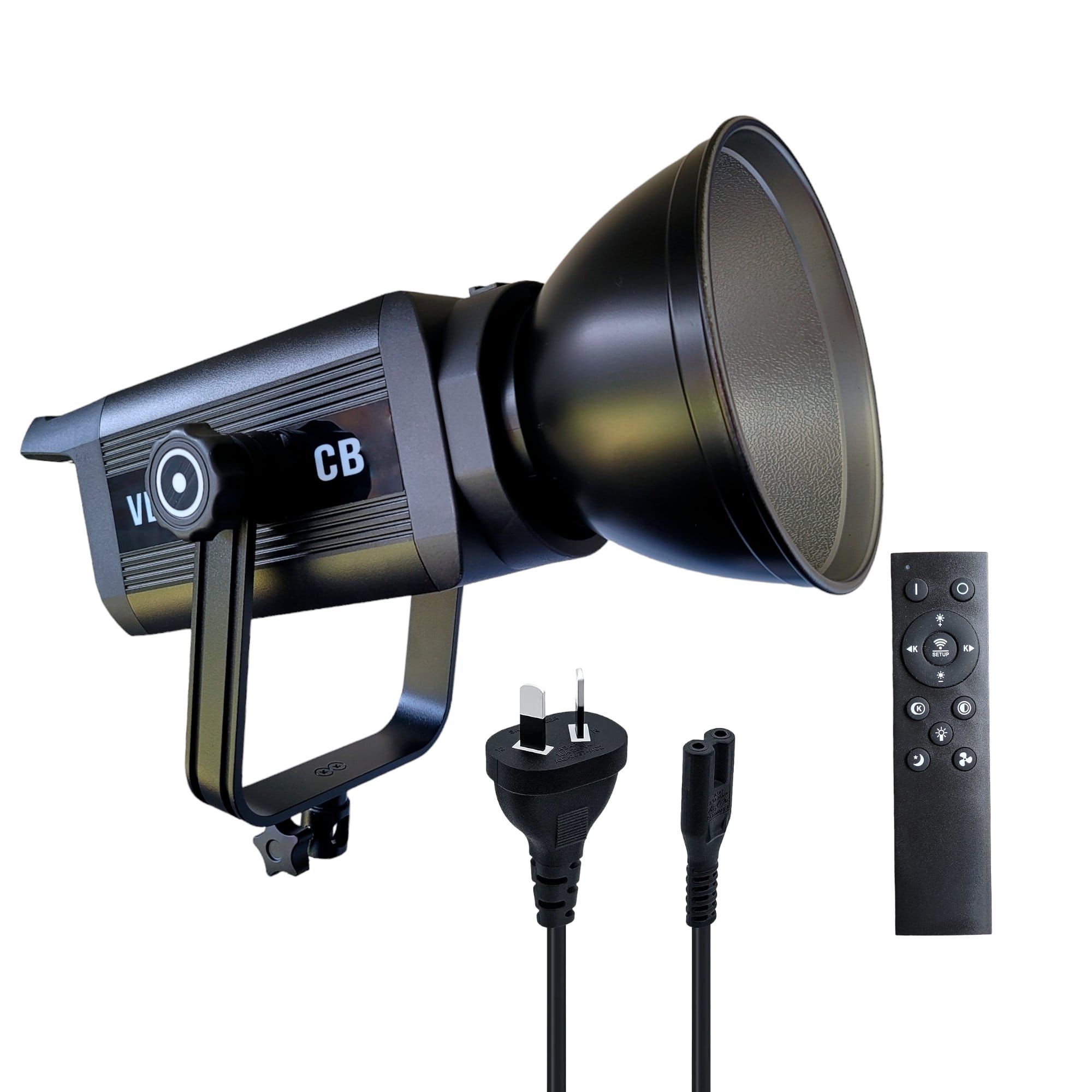 Hridz 300W COB Video Light LED Ultra Bright VL300 Bi-Color COB 2800-6800K Bowens
