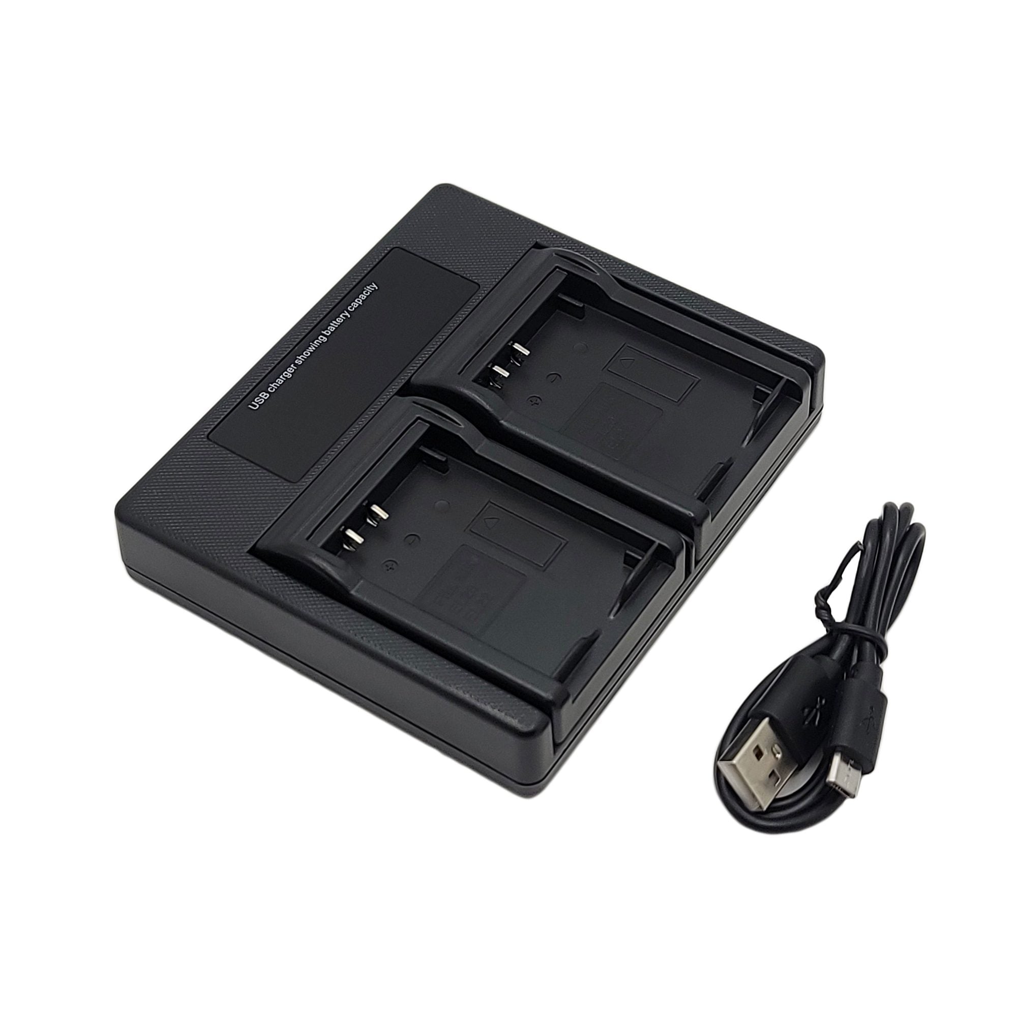 Hridz BLK22 Battery and Dual charger pack for Panasonic DMW-BLK22 LUMIX DSLR - combo-pack