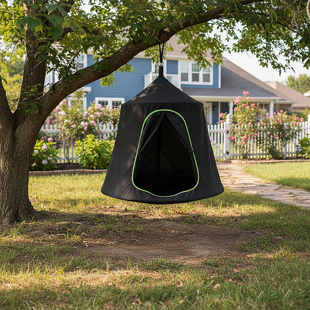 Lifespan Kids Comfy Cocoon Freestanding Nest Swing