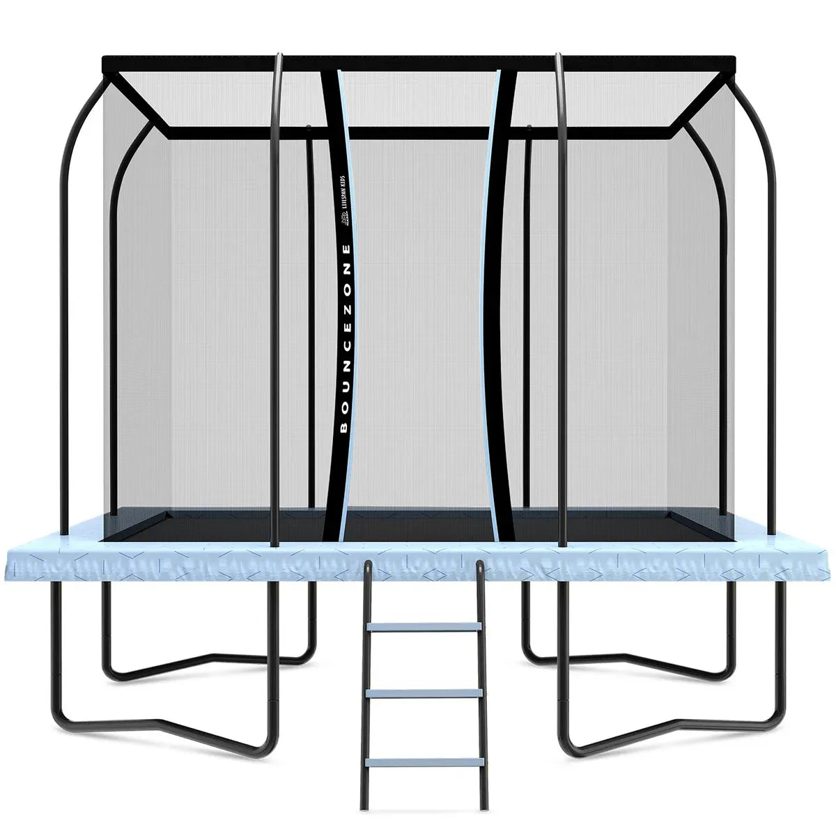Lifespan Kids BounceZone M Rectangular Spring Trampoline Set
