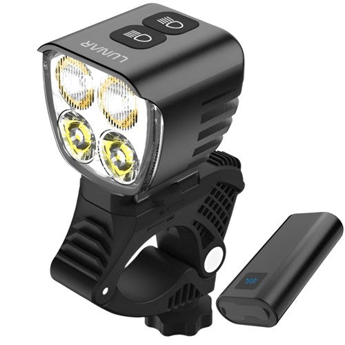 Bicycle Parts: *LUNAR Front Light - ATOM 2200 - 2200 Lumens - High Power USB-C