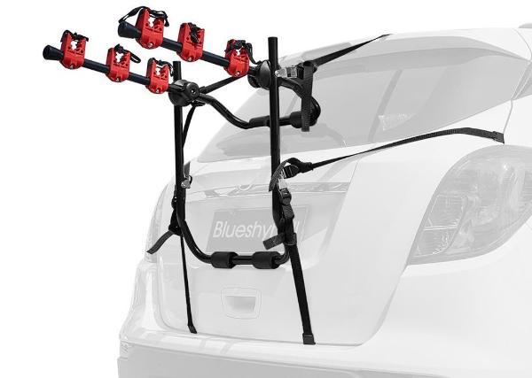 Bicycle Stands & Storage: Bicycle  Rear Boot Car Rack - Holds up to 3 Bikes
