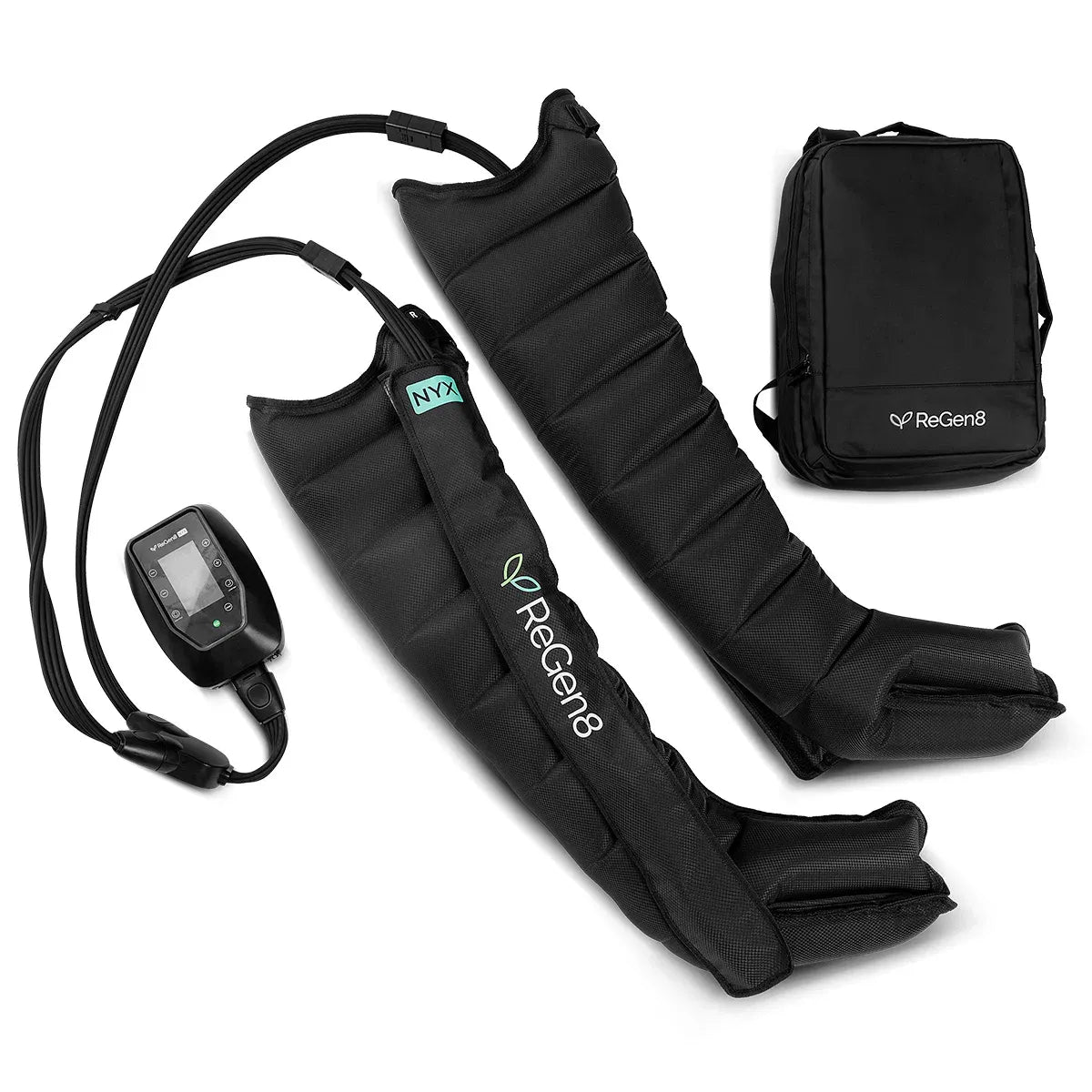 ReGen8 Nyx 8-Chamber Compression Recovery Boots (Large, 175-190cm)