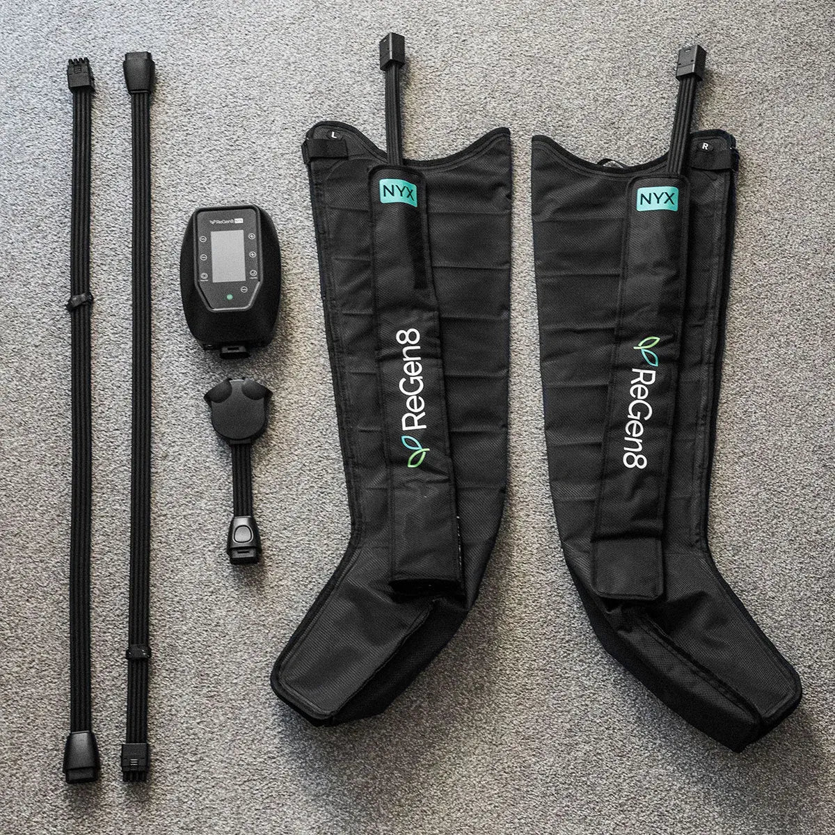 ReGen8 Nyx 8-Chamber Compression Recovery Boots (Medium, 160-175cm)