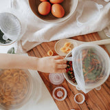 Food Storage: Food Grade Silicone Stretch Lids: Your Ultimate Reusable Food Covers - set of 7 (Test)