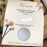 Food Storage: Food Grade Silicone Stretch Lids: Your Ultimate Reusable Food Covers - set of 7 (Test)
