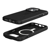 Camera Accessories: UAG Civilian Magsafe Back Case for iPhone 15 Pro - Black