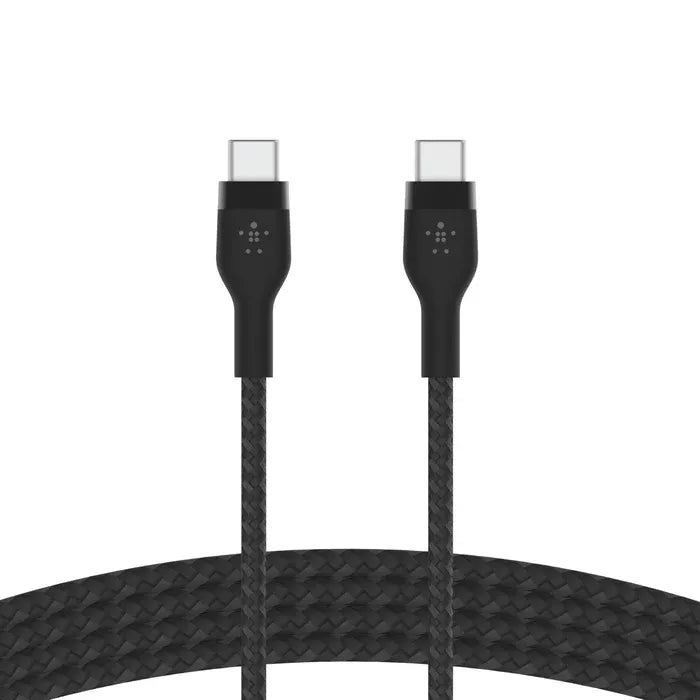 Belkin BoostCharge Pro Flex  USB-C to USB-C 60W Cable 1m Rugged - Black