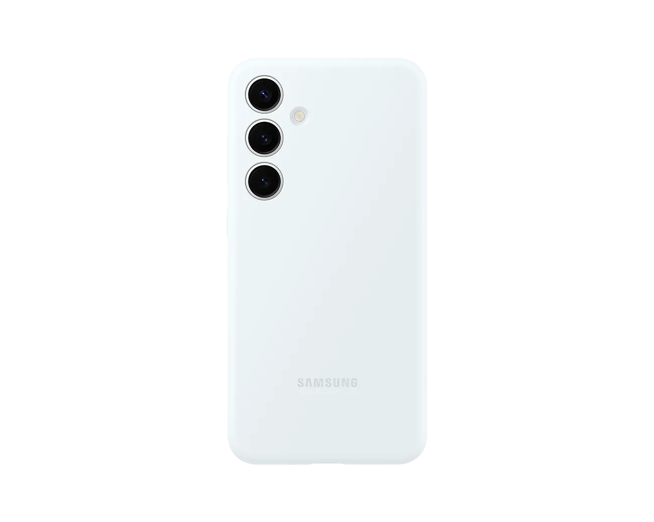 Samsung Silicone Case for Galaxy S24 Plus - White