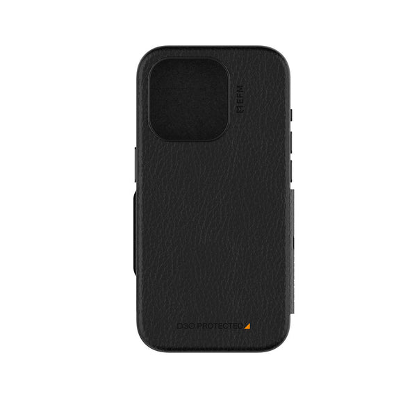 EFM Monaco E-leather Wallet Case Armour With D3O Plus Suits Iphone 15 Pro Max - 6.7