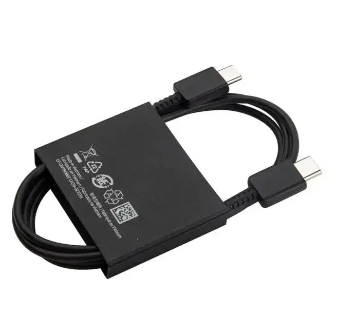 Samsung Galaxy USB-C to USB-C Charging + Data Cable - Black S24 Ultra S23 S22
