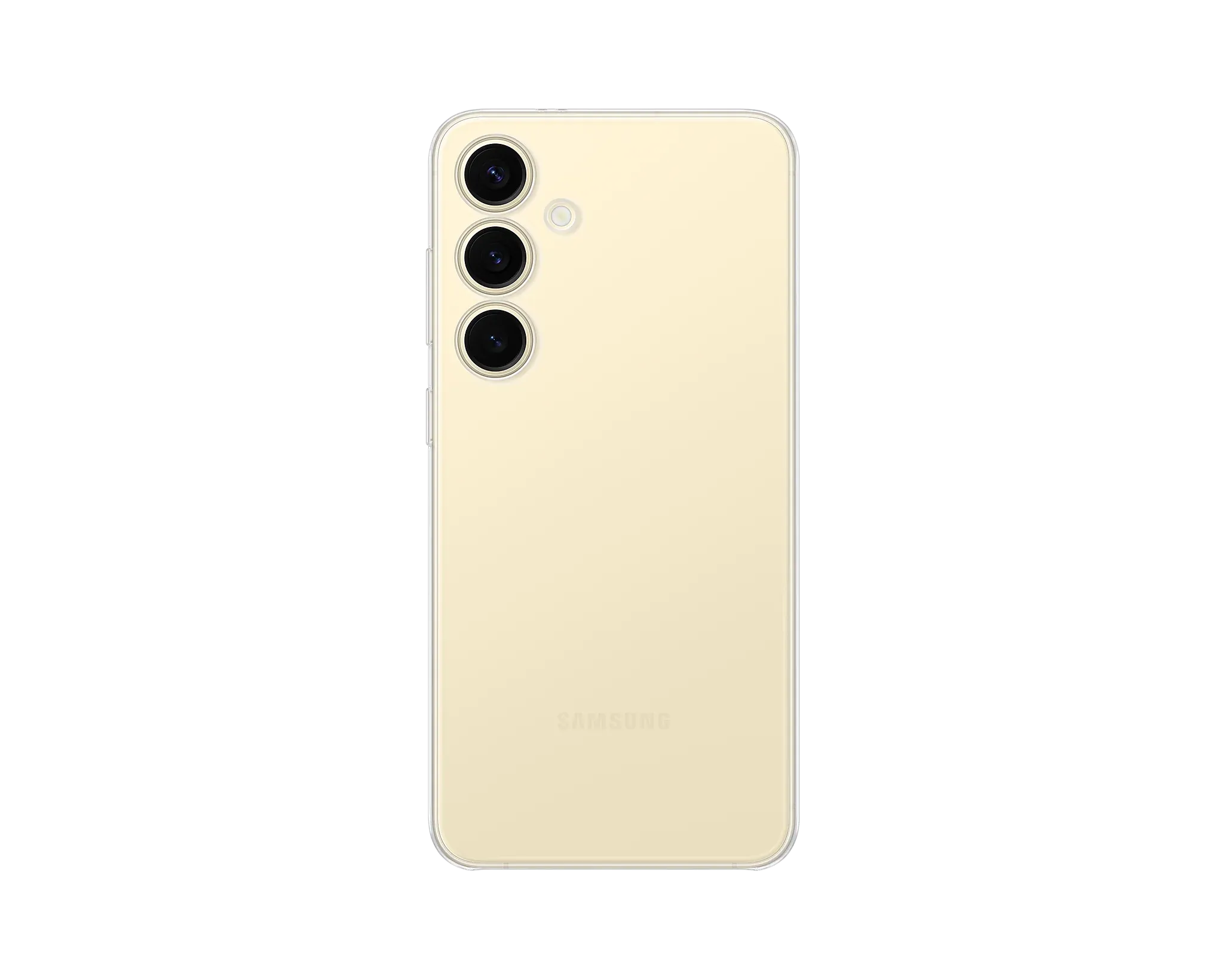 Samsung Transparent Cover Case for Galaxy S24 Plus -Clear