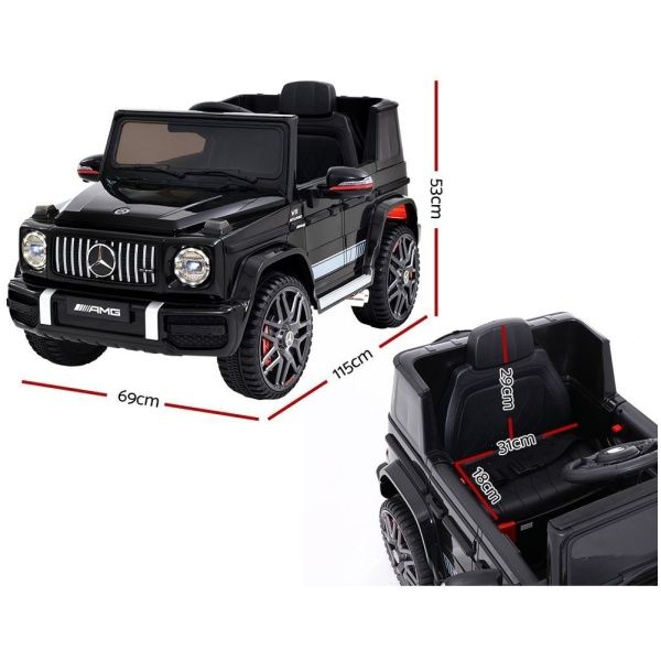 Mercedes-Benz Kids Ride On Car Electric AMG G63 Licensed Cars 12V