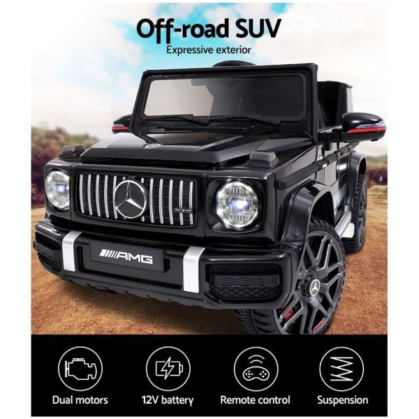 Mercedes-Benz Kids Ride On Car Electric AMG G63 Licensed Cars 12V