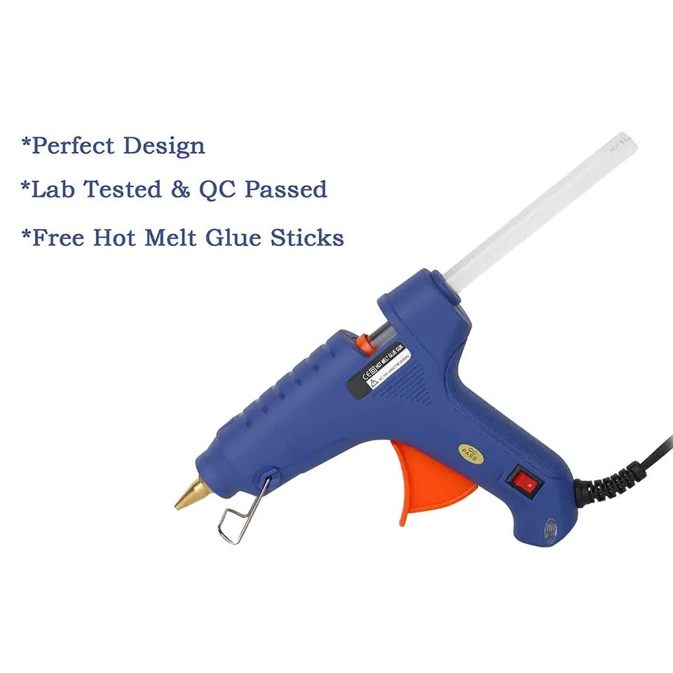 Heat Guns: HOT MELT GLUE GUN TRIGGER ADHESIVE WITH STICKS REPAIR KIT FOR USE