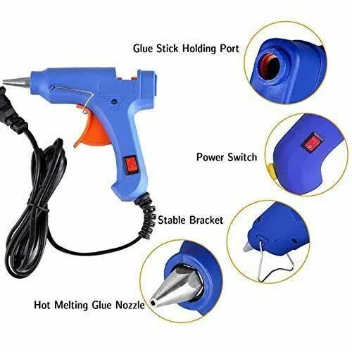 Heat Guns: HOT MELT GLUE GUN TRIGGER ADHESIVE WITH STICKS REPAIR KIT FOR USE
