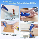 Heat Guns: HOT MELT GLUE GUN TRIGGER ADHESIVE WITH STICKS REPAIR KIT FOR USE