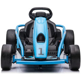 24V Go Kart for kids with Drift Function – Blue