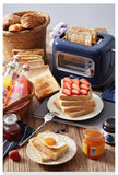 Toasters & Grills: BEAR Double Slots Bread Toaster With Glass Window DSL-C02X1