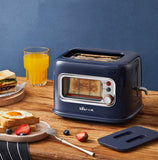 Toasters & Grills: BEAR Double Slots Bread Toaster With Glass Window DSL-C02X1