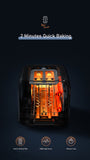 Toasters & Grills: BEAR Double Slots Bread Toaster With Glass Window DSL-C02X1