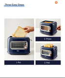 Toasters & Grills: BEAR Double Slots Bread Toaster With Glass Window DSL-C02X1
