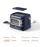 Toasters & Grills: BEAR Double Slots Bread Toaster With Glass Window DSL-C02X1