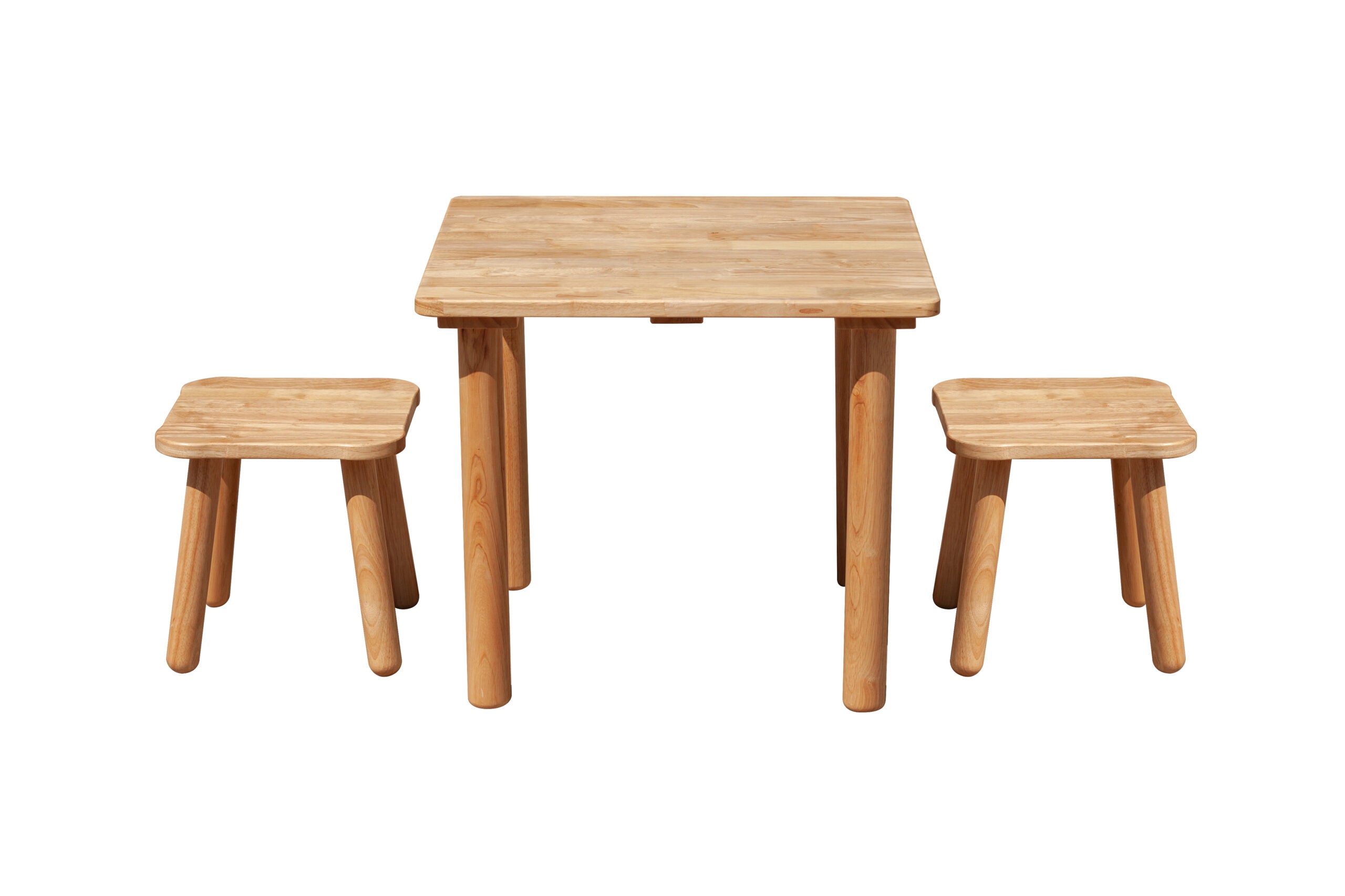 Kid's Tables, Chairs & Seats: Classic Square table and 2 stools