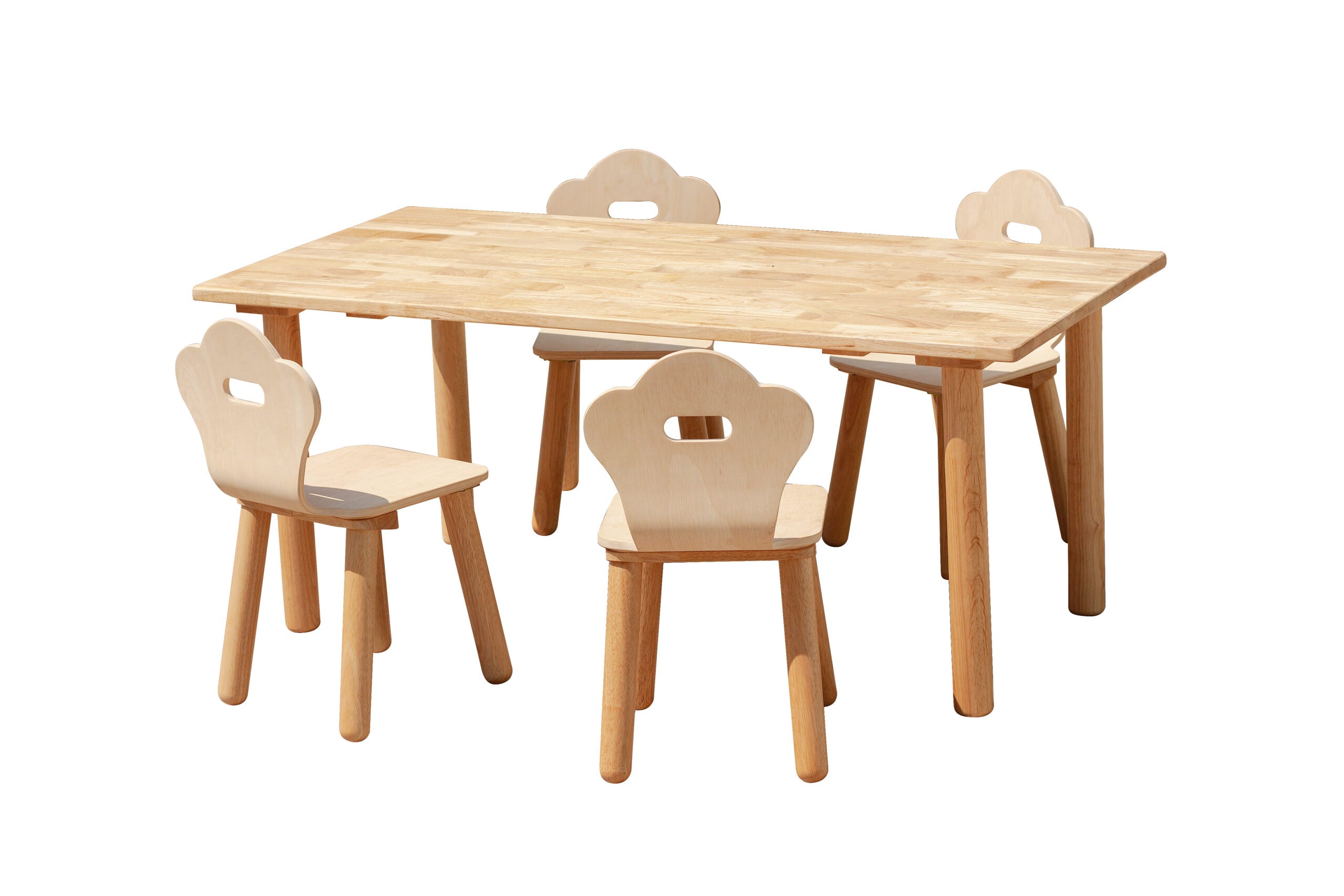 Kid's Tables, Chairs & Seats: Classic Rectangular table and 4 chairs