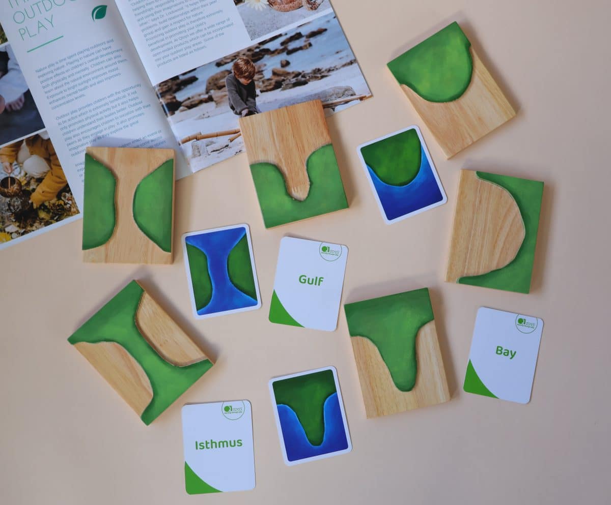 Activity Toys: Montessori Land and Water Forms