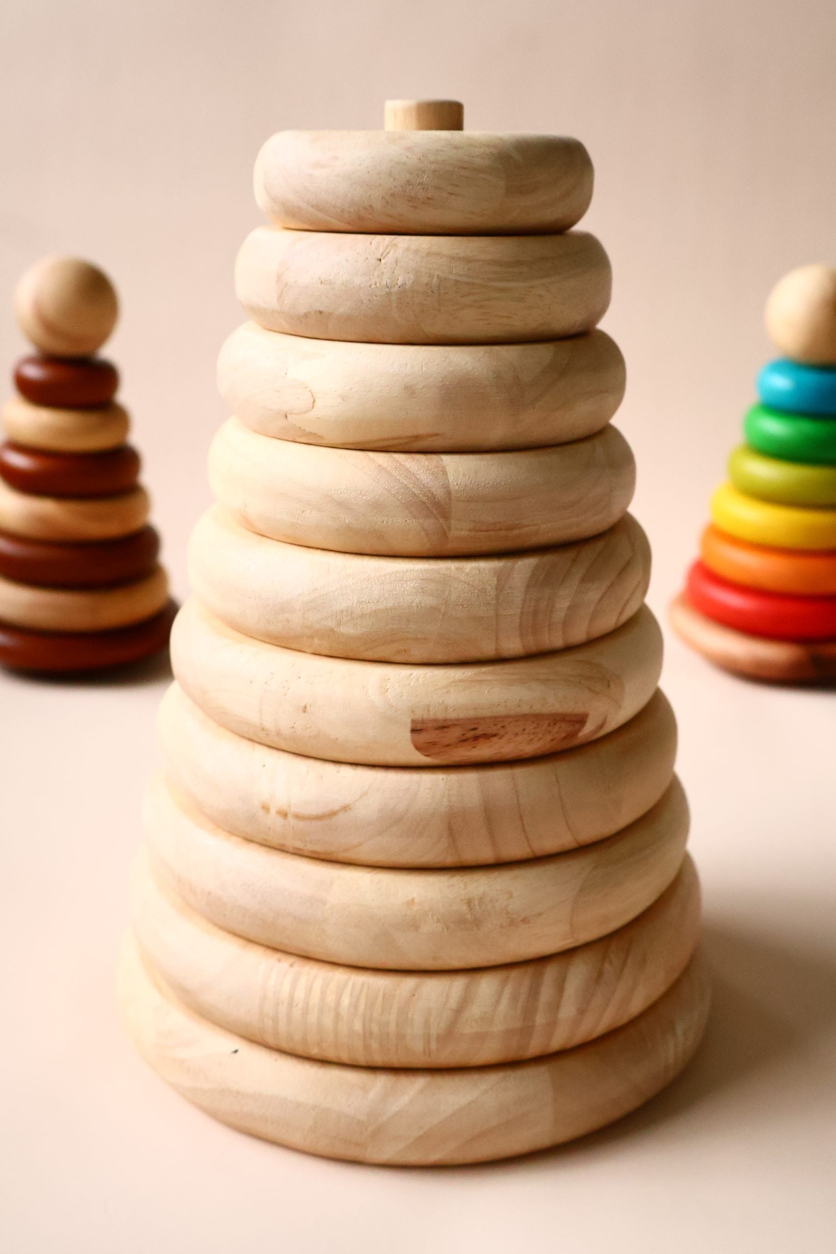 Activity Toys: Natural Circle Stacker
