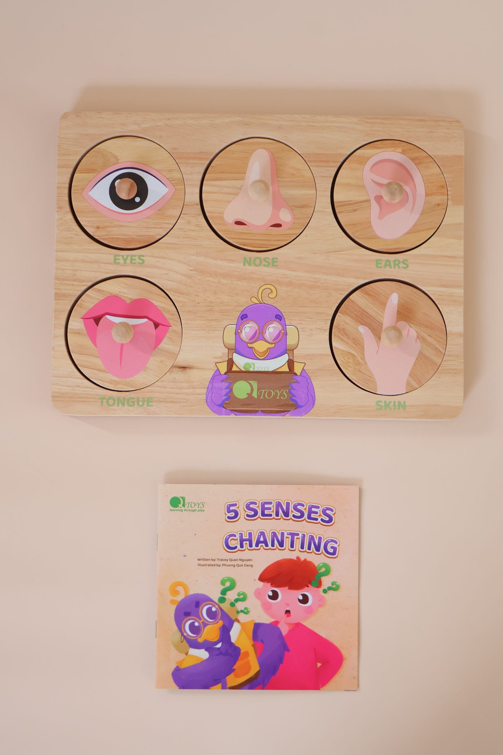 Activity Toys: 5 senses puzzle