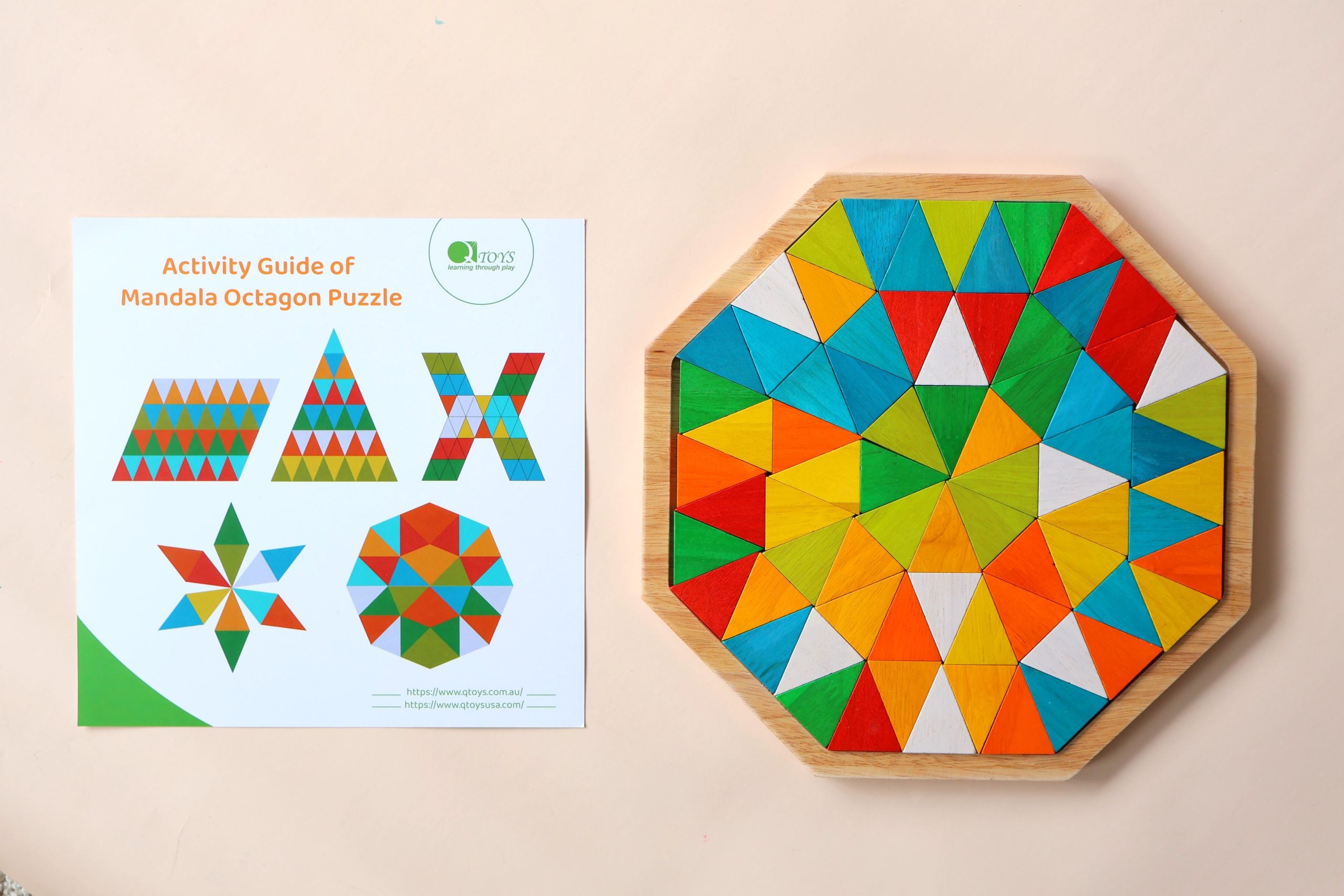 Activity Toys: Mandala Octagon Puzzle