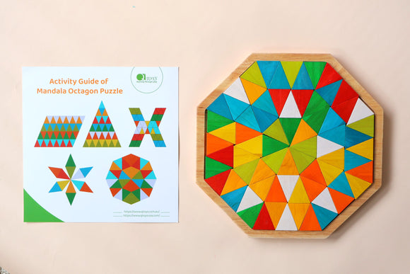 Activity Toys: Mandala Octagon Puzzle – Elegant Shopping eStore