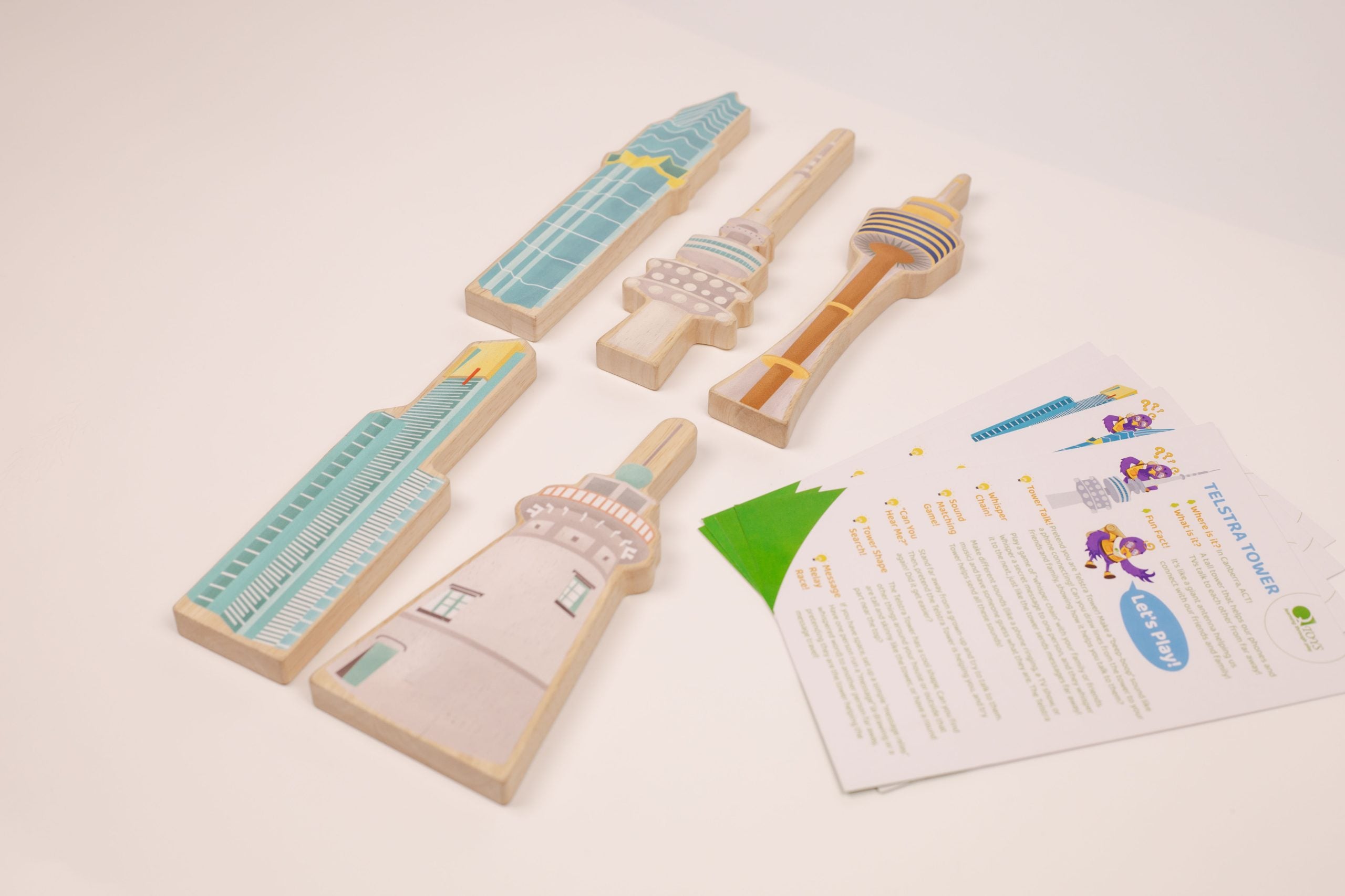Activity Toys: Australian Iconic Buildings Set of 5