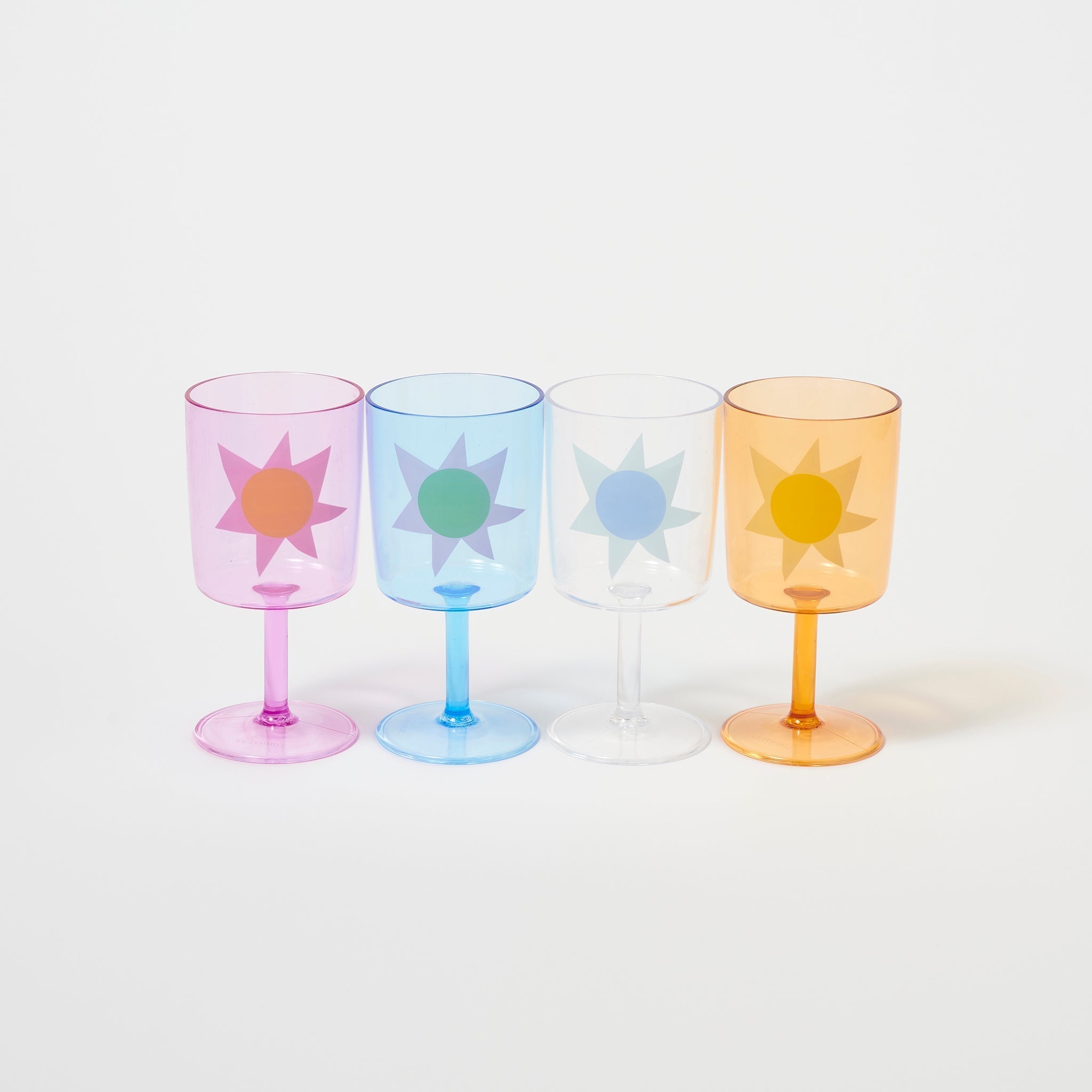 Pool Toys & Inflatables: Poolside Wine Glass Utopia Mul
