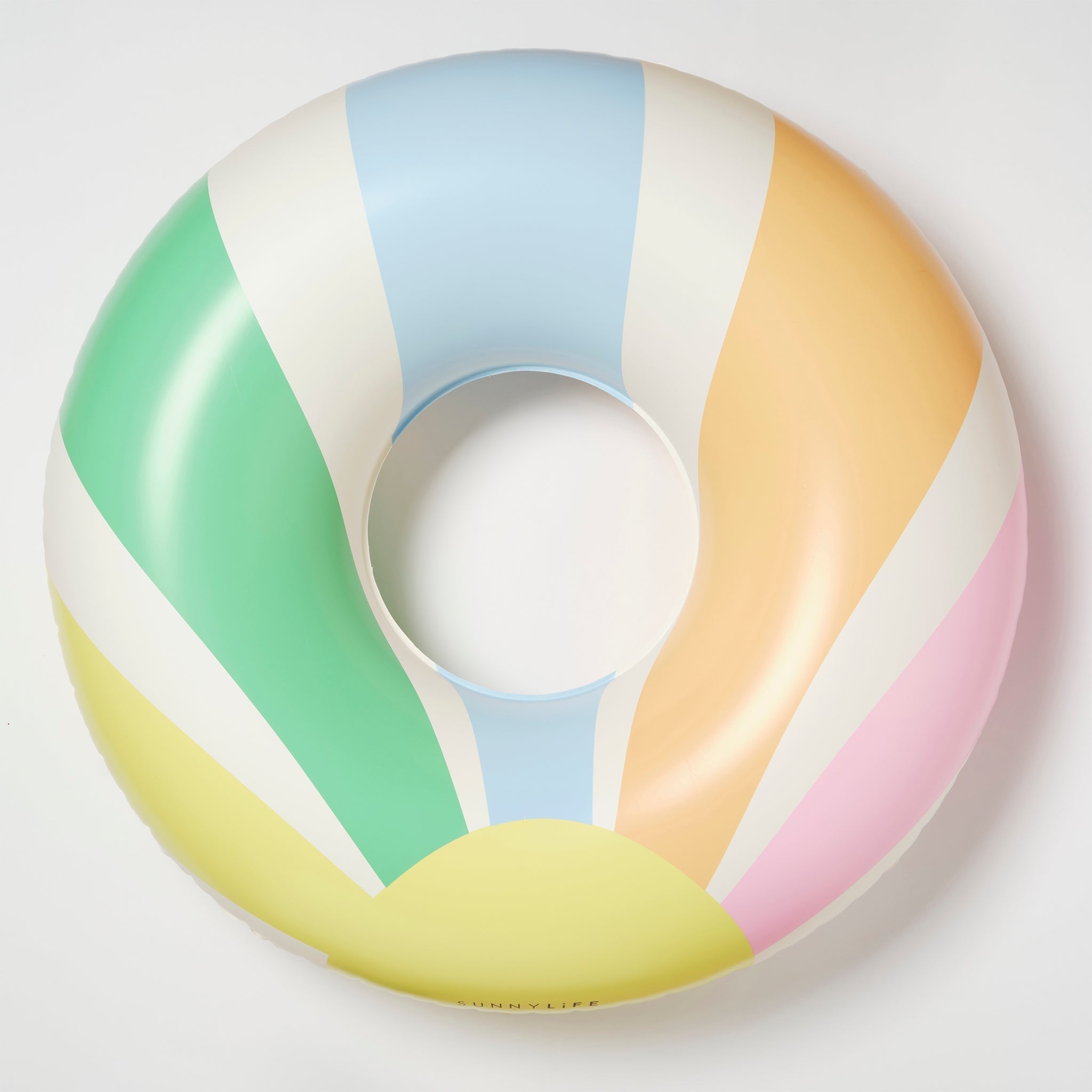 Pool Toys & Inflatables: Pool Side Tube Float Pastel Ge