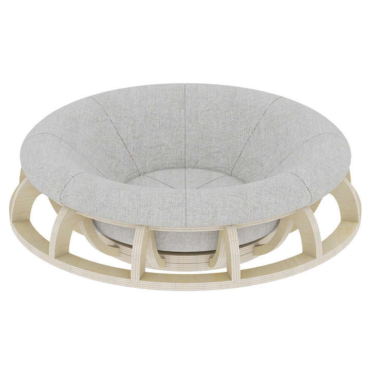 Cat Toys: Timber Gyro Cat Nest Bed