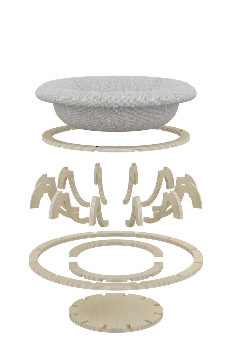 Cat Toys: Timber Gyro Cat Nest Bed